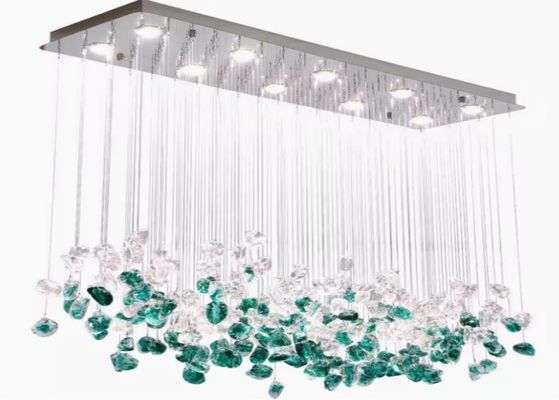 French medieval restaurant chandelier crystal lamp designer art lamp Nordic modern bar island dining room table lamp