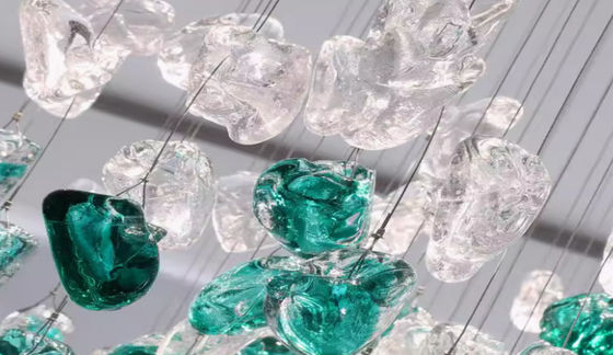 French medieval restaurant chandelier crystal lamp designer art lamp Nordic modern bar island dining room table lamp