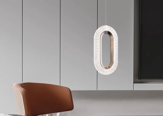 Nordic light luxury living room restaurant entrance chandelier high-end creative bedroom lamp led chandelier full set of home lighting