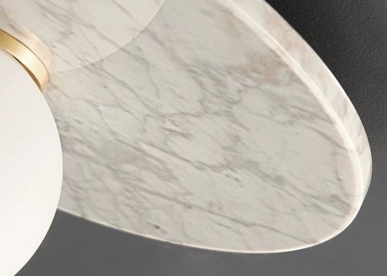 Natural marble Nordic villa corridor ceiling lamp designer homestay art creative personality corridor lamp