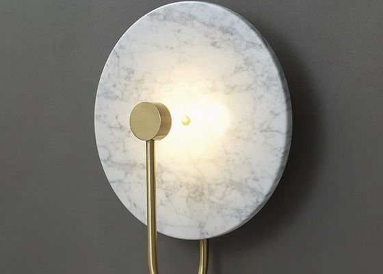 Post-modern simple marble wall lamp living room background wall coffee shop hotel staircase aisle lamp bedroom bedside lamp
