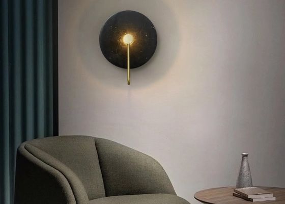 Post-modern simple marble wall lamp living room background wall coffee shop hotel staircase aisle lamp bedroom bedside lamp
