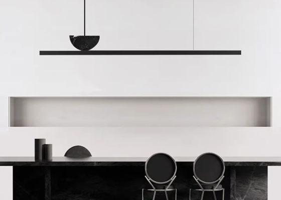 Direct sales new style all-copper bar minimalist strip lamp restaurant marble modern smart all-copper designer office