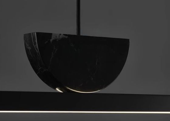 Direct sales new style all-copper bar minimalist strip lamp restaurant marble modern smart all-copper designer office