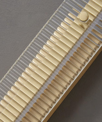 All-copper Italian wall lamp living room grille background wall lamp modern high-end light luxury minimalist long strip bedroom wall lamp