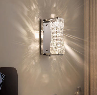 Wall lamp crystal living room bedroom TV background wall stairs balcony outdoor waterproof villa wall door lamp