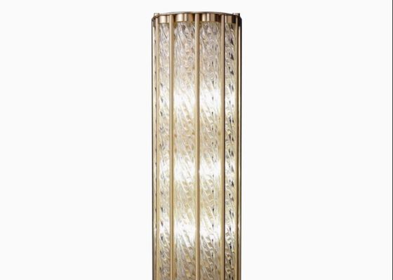 All-copper light luxury living room atmospheric wall lamp modern simple high-end hotel lobby corridor aisle background wall lamp