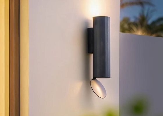 Outdoor waterproof minimalist modern simple villa courtyard background wall lamp high-grade atmosphere personality decorative wall lamp