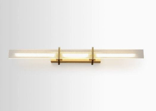 Nordic copper wall lamp modern simple bedroom bedside minimalist light luxury creative staircase corridor living room background wall lamp