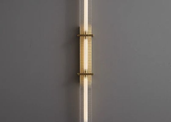 Nordic copper wall lamp modern simple bedroom bedside minimalist light luxury creative staircase corridor living room background wall lamp