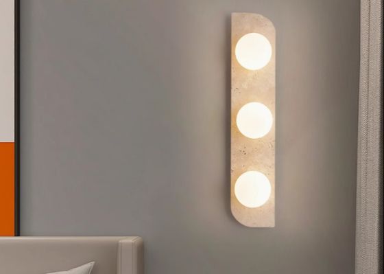 Yellow travertine wooden pendant lamp bedroom for home decorator interior stone pendant lamp