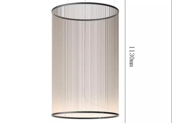 big designer pendant lamp black and gold led villa chandelier for hotel