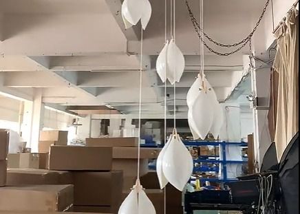 Flower Big Chandelier Interior Designer Ceramic Pendant Lamp Home Decoration For Dinning Room