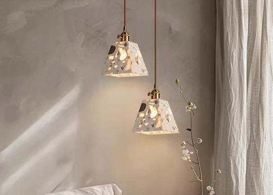 Simple morroco lighting marble bulb pendant lamp for home decoration