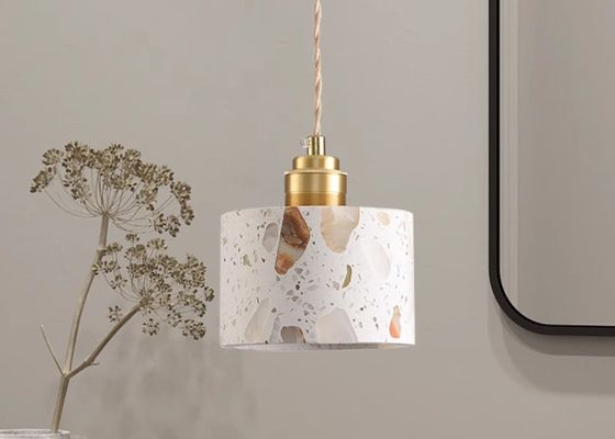 Simple morroco lighting marble bulb pendant lamp for home decoration