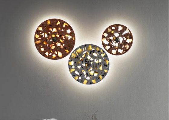Simple morroco lighting marble bulb wall lamp for home decoration