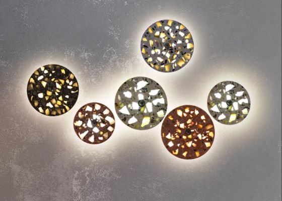 Simple morroco lighting marble bulb wall lamp for home decoration