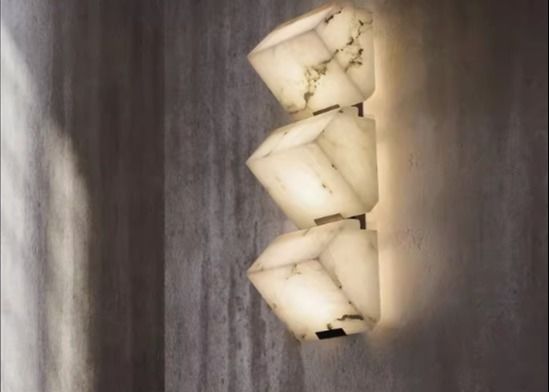 Marble Lamp for Home Decoration Simple Morroco Lighting Marble Bulb Wall Lamp with Certification Inspection