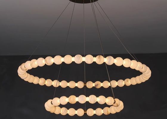Marble Lamp for Home Decoration Lighting Marble Bulb Chandelier with Certification Inspection Guarantee Period