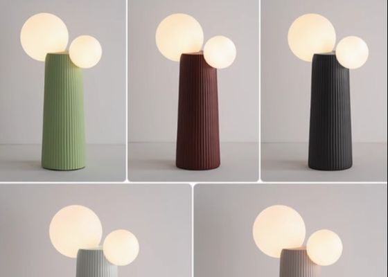 Modern Light Design Nordic Corner Standing Glass Table Lamp For Living Room
