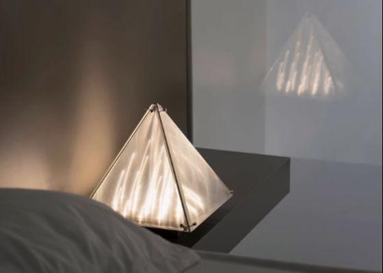 Modern Light Design Nordic Corner Standing Glass Table Lamp For Living Room