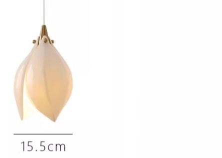 Hotel Elegant Magnolia Flower Ceramic Wall Bowl Sconce Light