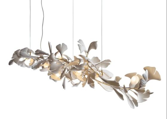 Project Chandelier Living Room Dining Room Lamp Light Luxury Leaf Villa Chandelier