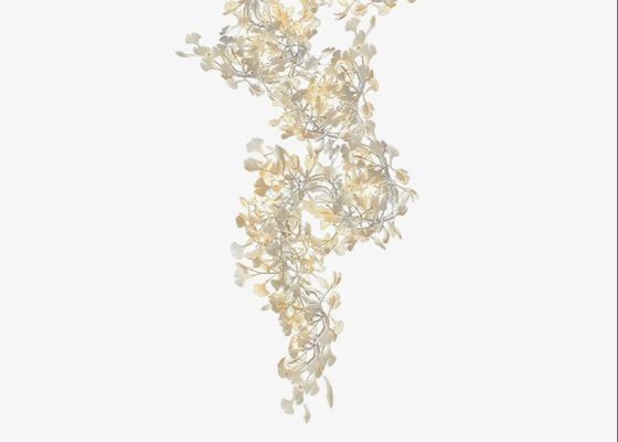 Project Chandelier Living Room Dining Room Lamp Light Luxury Leaf Villa Chandelier