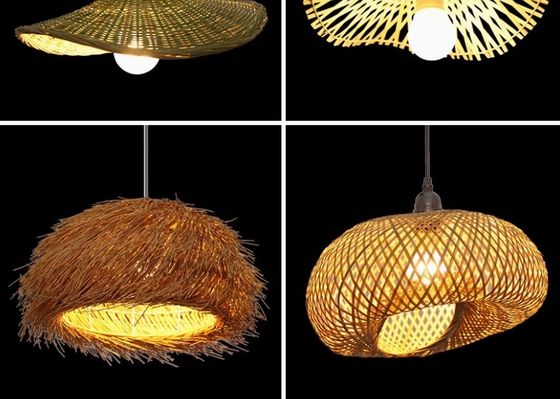 Bamboo Chandelier For Project Rattan Chandelier Retro Art Homestay Tea Room Living Room Bar Rattan Lamp
