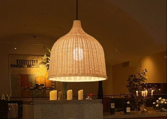 Bamboo Chandelier For Project Rattan Chandelier Retro Art Homestay Tea Room Living Room Bar Rattan Lamp