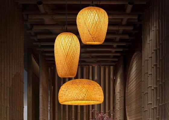 Bamboo Chandelier For Project Rattan Chandelier Retro Art Homestay Tea Room Living Room Bar Rattan Lamp