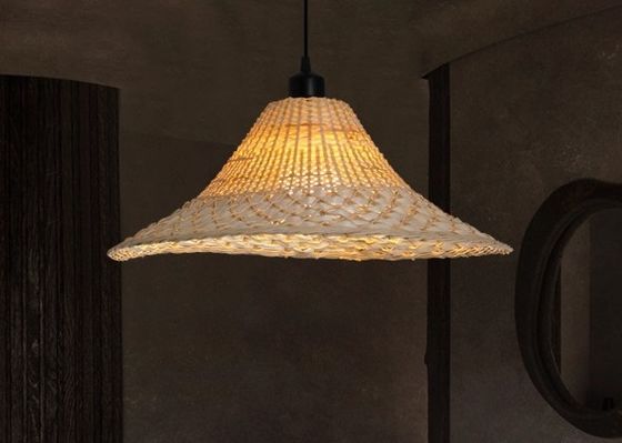 Bamboo Chandelier For Project Rattan Chandelier Retro Art Homestay Tea Room Living Room Bar Rattan Lamp