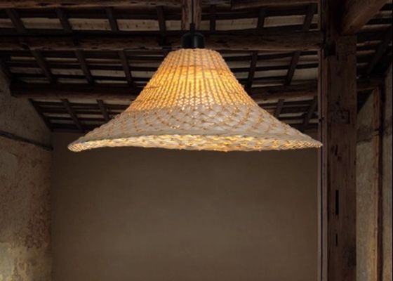 Bamboo Chandelier For Project Rattan Chandelier Retro Art Homestay Tea Room Living Room Bar Rattan Lamp