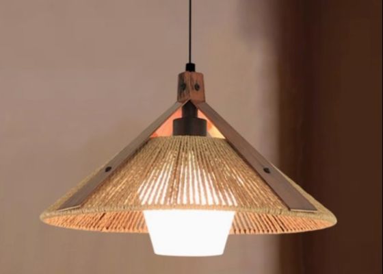 Bamboo Chandelier For Project Rattan Chandelier Retro Art Homestay Tea Room Living Room Bar Rattan Lamp