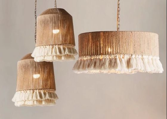 Bamboo Chandelier For Project Rattan Chandelier Retro Art Homestay Tea Room Living Room Bar Rattan Lamp