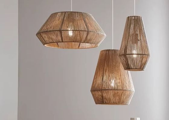 Bamboo Chandelier For Project Rattan Chandelier Retro Art Homestay Tea Room Living Room Bar Rattan Lamp