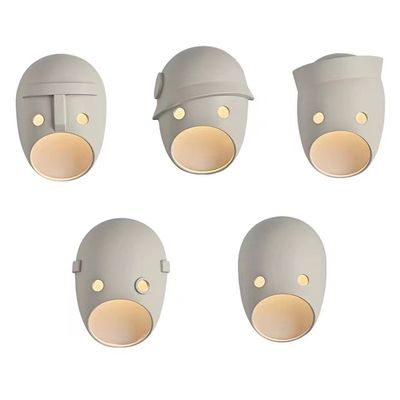 Modern Single  Indoor Hotel Interior Bedroom LED Wall Lamp