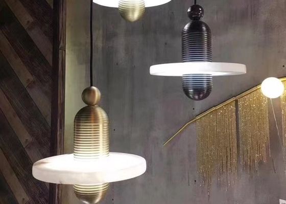 Dinning Room Restaurant Pendant Marble Pendant Lighting Stone Nordic Pendant Lamp