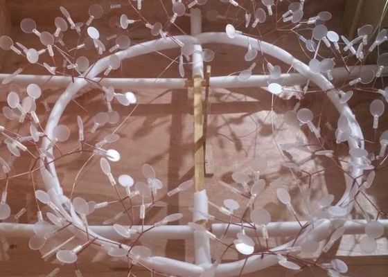 Modern Restaurant  Pendant Lamp Bedroom Lighting Suspension Tree Branch Led Hanging Lamp Firefly Chandelier