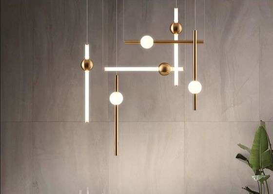 Modern simple creative led chandelier hanging pendant lamp office decorative ceiling pendant lamps