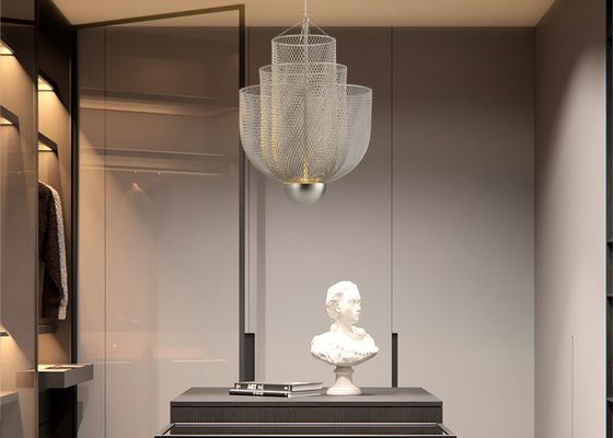 Creative modern gold metal ceiling chandelier art decor hanging lamps led pendant light