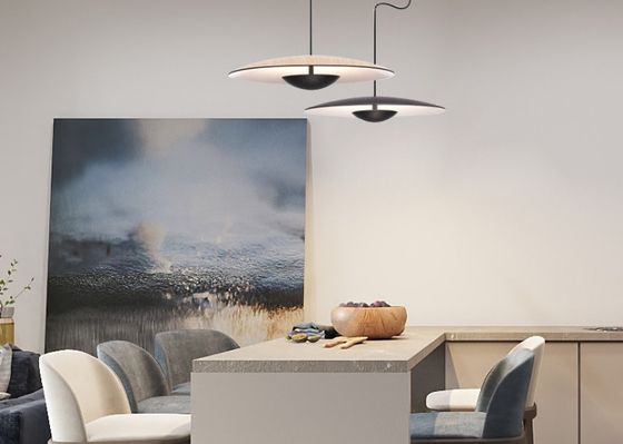 Hot sale black and wooden color nordic american dining room pendant lighting industrial pendant lamp