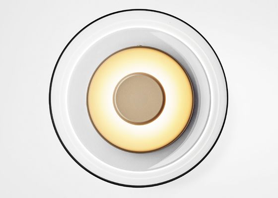 Modern Wall  Indoor Led Bedside Hotel  Gold Small Glass Wall Lamp