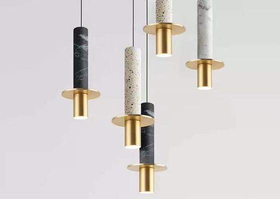 Colorful  Home Bedroom Led Pendant Ceiling Lights Cement Suspended  Pendant Lamp