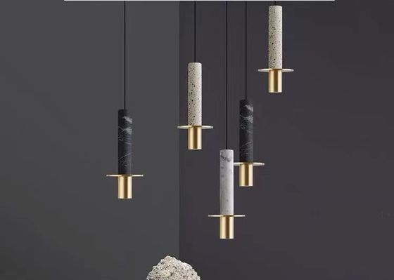 Colorful  Home Bedroom Led Pendant Ceiling Lights Cement Suspended  Pendant Lamp