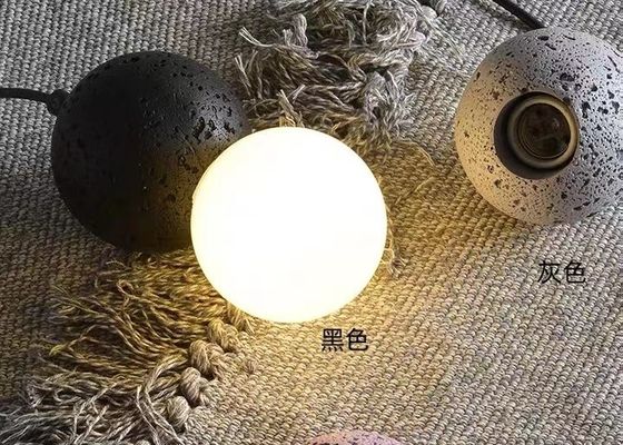 Pink And White Painting Simple Nordic Mordern Light Ball Chandelier Led Cement Wall Lamp Light Glass Balls