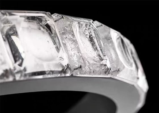 Decorative Lamp Led Chandelier Round Ring Lighting Large Modern Crystal Chandelier