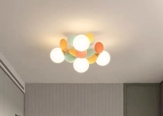 Modern kid room colorful pendant lamp  drop down factory inspection pendant light fixtures