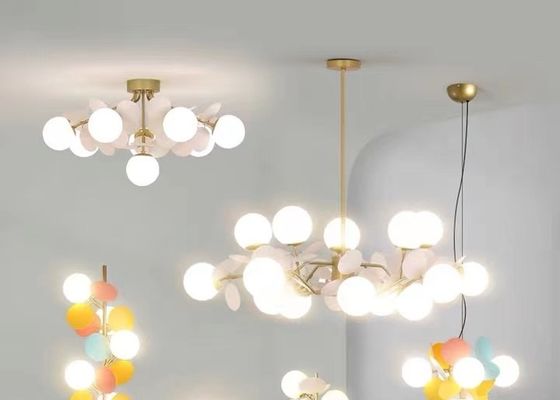 Modern kid room colorful pendant lamp  drop down factory inspection pendant light fixtures