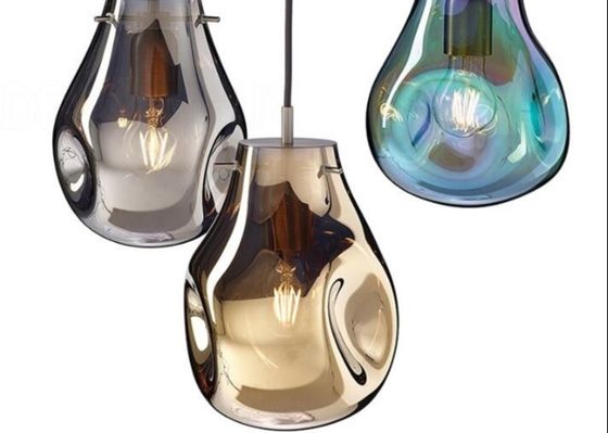 Nordic LED Vintage Hanging Lamp Kitchen Dining Room Bedroom Pendant Lamp